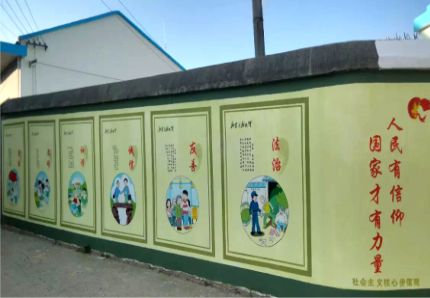 新余文化墙施工攻略