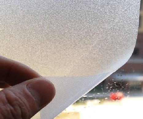 新余玻璃门外面粘广告用什么材料好？