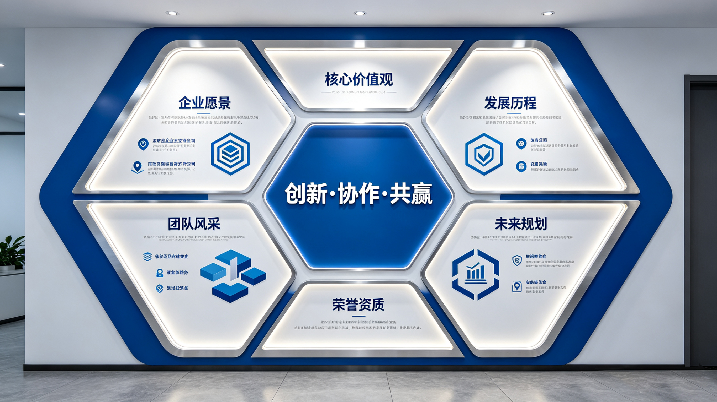 新余企业文化墙六边形避坑指南（新手常犯5个错误）